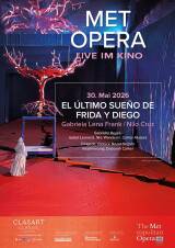 Filmplakat MET Opera: Frank-Cruz EL ULTIMO SUENO DE FRIDA Y DIEGO 2026